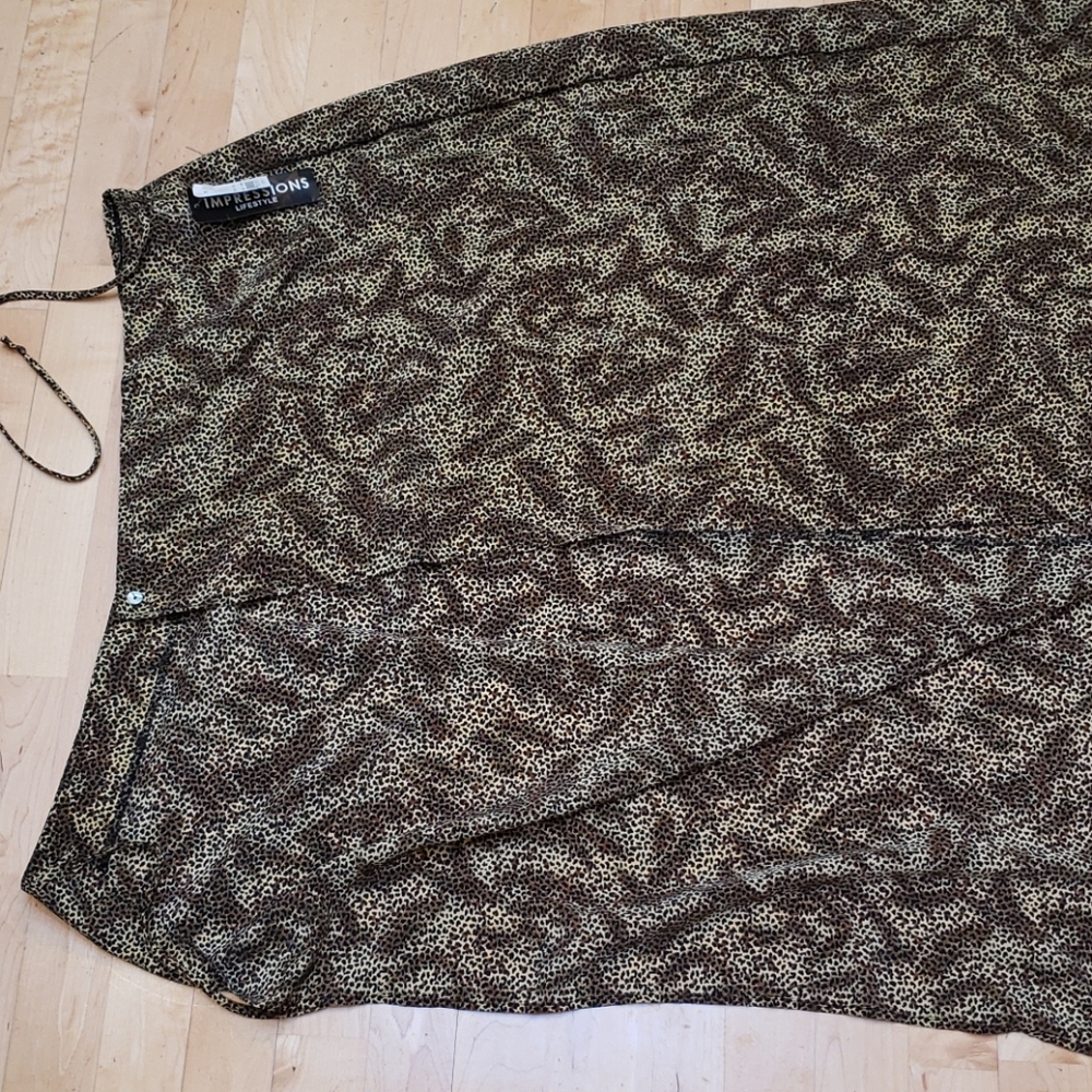 IMPRESSIONS LIFESTYLE wrap-around skirt - Picture 6 of 10